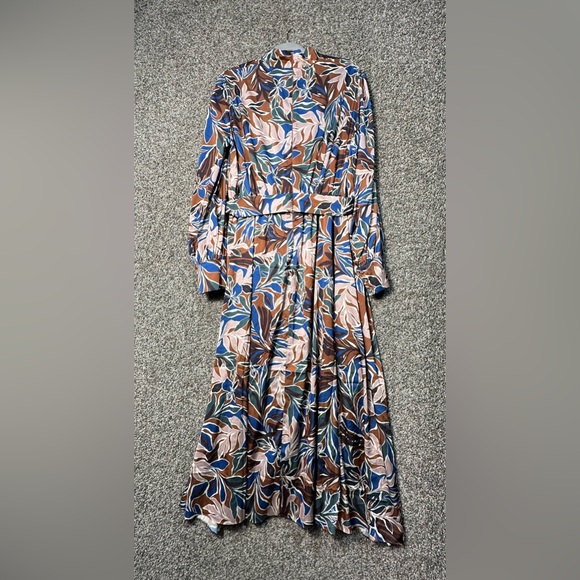 NWT Alexia Admore Safiya Long Sleeve Belted Fit & Flare Dress Size 14 - Picture 5 of 7